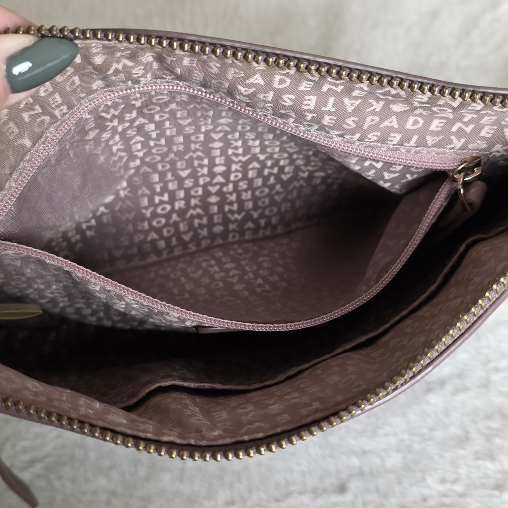 Kate Spade Taupe Crossbody Bag - Picture 10 of 12